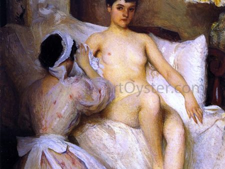 The Bath by Edmund Tarbell - Hand-Painted Oil Painting on Canvas Cheap