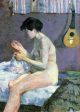 Study of a Nude, Suzanne Sewing by Paul Gauguin - Hand-Painted Oil Painting on Canvas on Sale