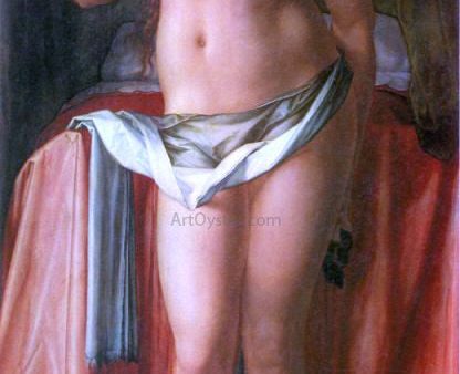 Suicide of Lucretia by Albrecht Durer - Hand-Painted Oil Painting on Canvas Hot on Sale