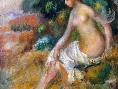 Nude in the Greenery by Pierre Auguste Renoir - Hand-Painted Oil Painting on Canvas Supply