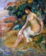 Nude in the Greenery by Pierre Auguste Renoir - Hand-Painted Oil Painting on Canvas Supply