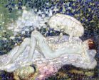 Venus au Soleil by Frederick Carl Frieseke - Hand-Painted Oil Painting on Canvas For Discount