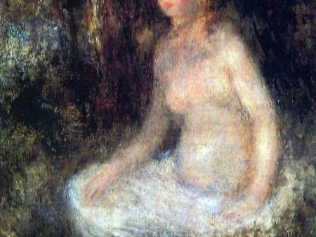 Nude Sitting in the Forest by Pierre Auguste Renoir - Hand-Painted Oil Painting on Canvas Fashion