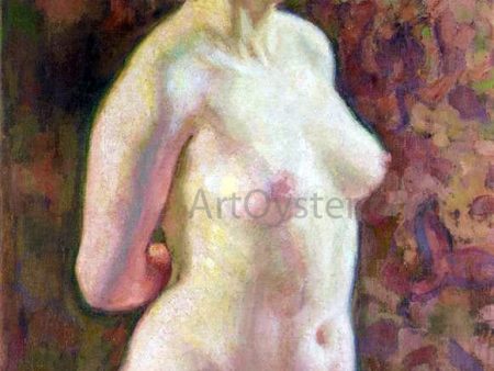 Nu debout by Theo Van Rysselberghe - Hand-Painted Oil Painting on Canvas Online Sale