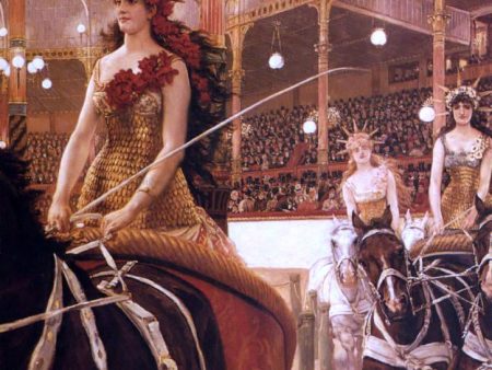 The Ladies of the Cars by James Tissot - Hand-Painted Oil Painting on Canvas Online