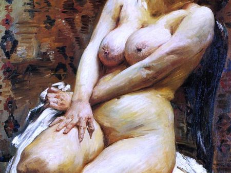 Nana, Female Nude by Lovis Corinth - Hand-Painted Oil Painting on Canvas Online Sale