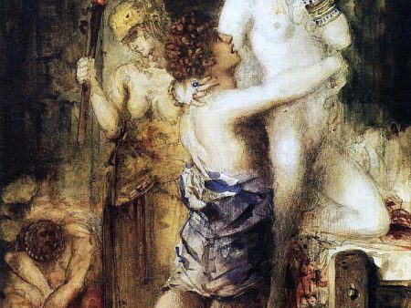 Messalina by Gustave Moreau - Hand-Painted Oil Painting on Canvas Cheap