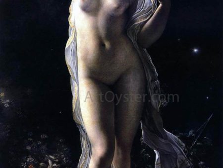 Mademoiselle Lange as Venus by Anne-Louis Girodet De Roucy-Triosson - Hand-Painted Oil Painting on Canvas Online