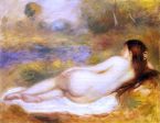 Nude Reclining on the Grass by Pierre Auguste Renoir - Hand-Painted Oil Painting on Canvas Cheap