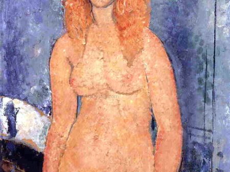 Blonde Nude by Amedeo Modigliani - Hand-Painted Oil Painting on Canvas Online Hot Sale