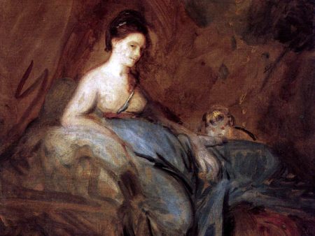 The Actress Kitty Fisher by Sir Joshua Reynolds - Hand-Painted Oil Painting on Canvas Online