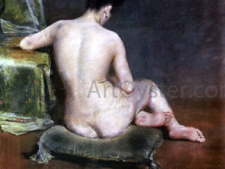 Pure (also known as The Model) by William Merritt Chase - Hand-Painted Oil Painting on Canvas Hot on Sale