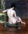 Pure (also known as The Model) by William Merritt Chase - Hand-Painted Oil Painting on Canvas Hot on Sale