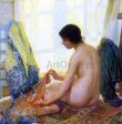 Leah by Robert Vonnoh - Hand-Painted Oil Painting on Canvas Sale