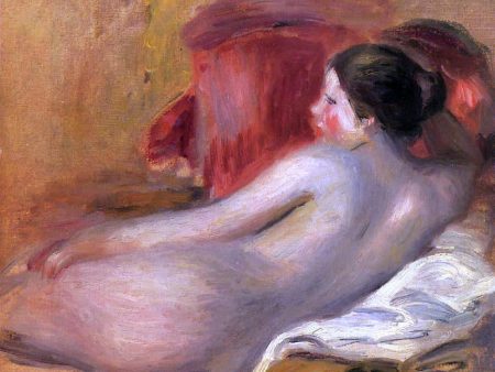 Reclining Model by Pierre Auguste Renoir - Hand-Painted Oil Painting on Canvas Online Sale