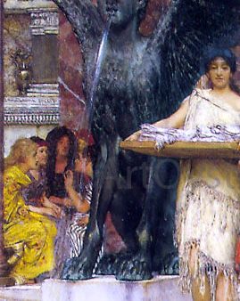 A Bath (an Antique Custom) by Sir Lawrence Alma-Tadema - Hand-Painted Oil Painting on Canvas Online Sale