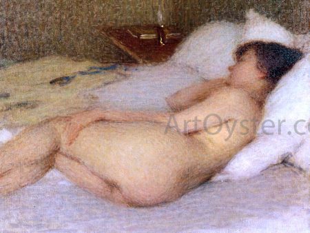 Femme Nue by Ernest-Joseph Laurent - Hand-Painted Oil Painting on Canvas Sale