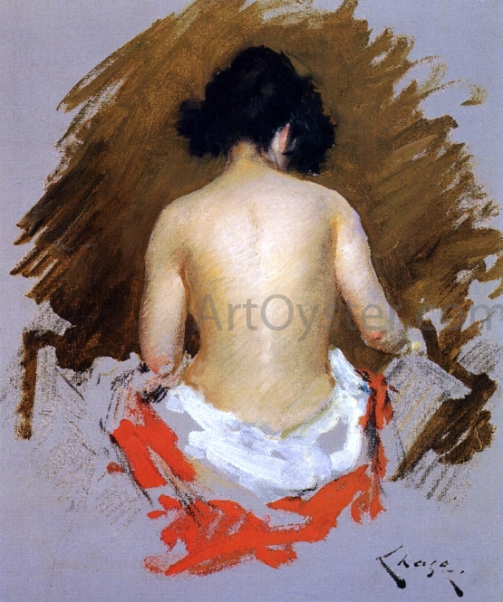 Nude by William Merritt Chase - Hand-Painted Oil Painting on Canvas Supply