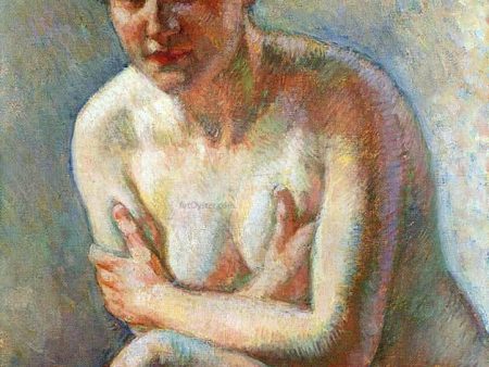 Nude Woman by Theo Van Rysselberghe - Hand-Painted Oil Painting on Canvas Online Hot Sale