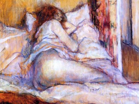 Bed by Henri De Toulouse-Lautrec - Hand-Painted Oil Painting on Canvas Sale