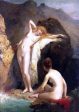 Les Baigneuses by Pierre Joseph Coomans - Hand-Painted Oil Painting on Canvas Hot on Sale