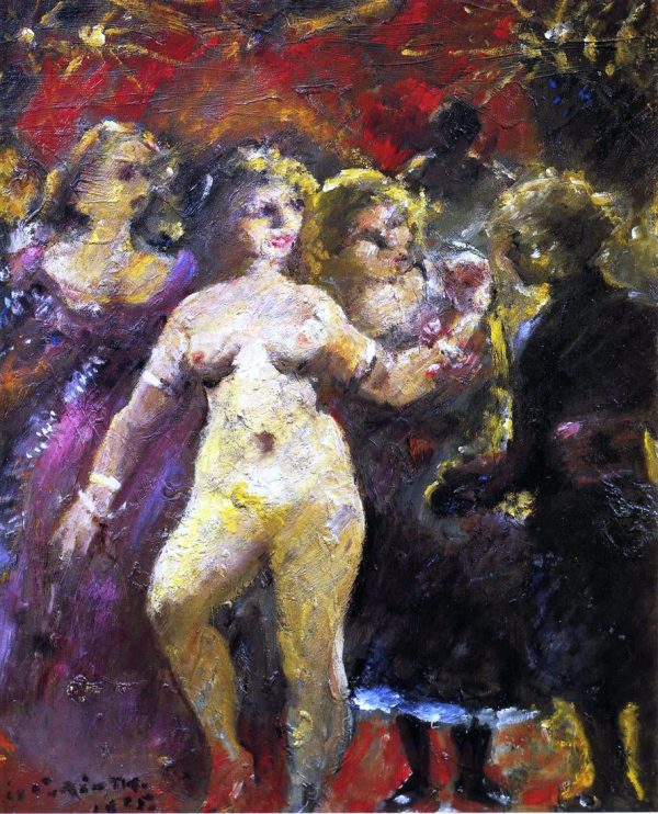 The Fair Imperia by Lovis Corinth - Hand-Painted Oil Painting on Canvas Supply