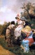 Charity by Antonio Lonza - Hand-Painted Oil Painting on Canvas Fashion