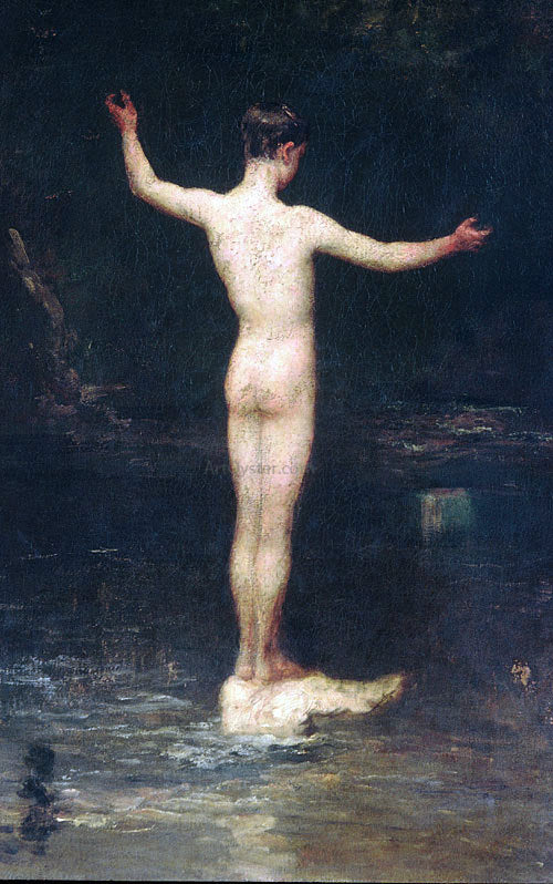 The Bathers by William Morris Hunt - Hand-Painted Oil Painting on Canvas Supply