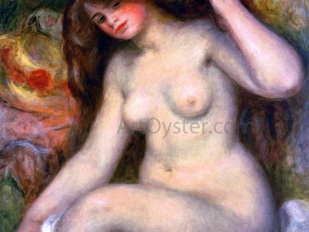 Large Bather with Crossed Legs by Pierre Auguste Renoir - Hand-Painted Oil Painting on Canvas Online Sale