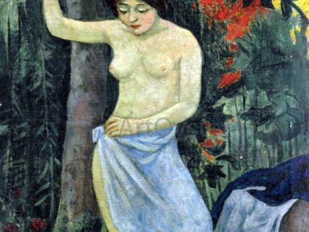 Suzanne and the Elders by Paul Serusier - Hand-Painted Oil Painting on Canvas Hot on Sale