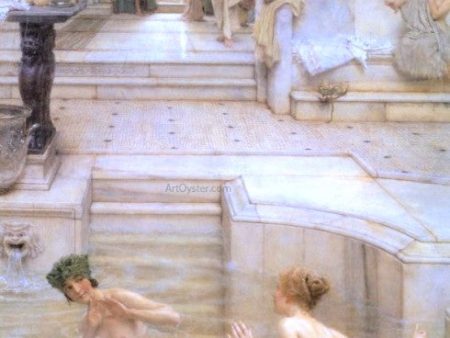 A Favourite Custom by Sir Lawrence Alma-Tadema - Hand-Painted Oil Painting on Canvas Online Hot Sale