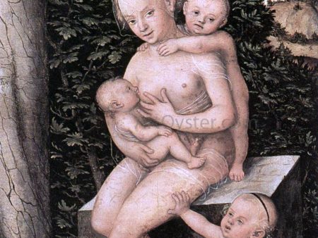 Charity by The Elder Lucas Cranach - Hand-Painted Oil Painting on Canvas Online Sale