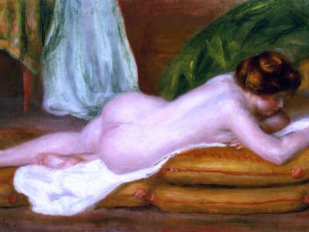 Rest by Pierre Auguste Renoir - Hand-Painted Oil Painting on Canvas Supply