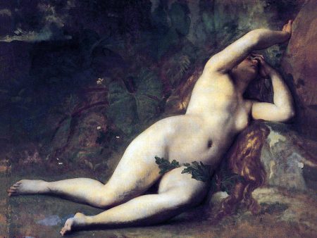 Eve After the Fall by Alexandre Cabanel - Hand-Painted Oil Painting on Canvas Online Hot Sale