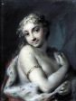 Winter by Rosalba Carriera - Hand-Painted Oil Painting on Canvas Hot on Sale