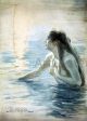 In the Water by Albert Edelfelt - Hand-Painted Oil Painting on Canvas Online now