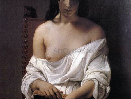 Meditation on the History of Italy by Francesco Hayez - Hand-Painted Oil Painting on Canvas For Discount