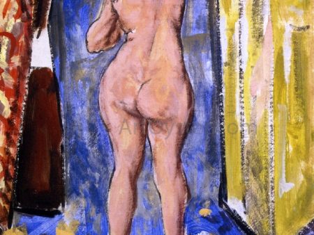 Standing Female Nude by Alfred Henry Maurer - Hand-Painted Oil Painting on Canvas Online