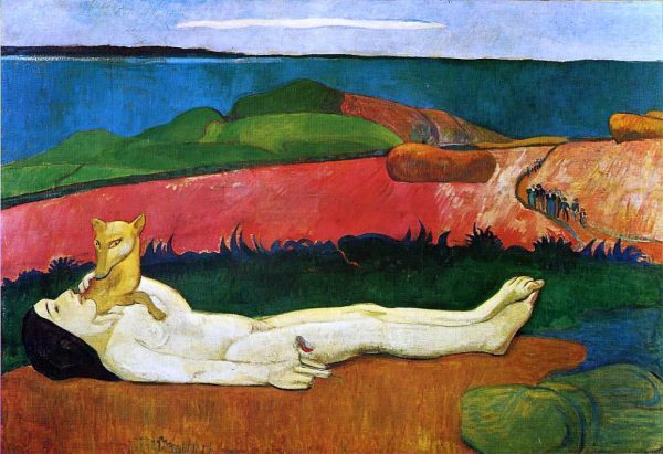 The Loss of Virginity (also known as The Awakening of Spring) by Paul Gauguin - Hand-Painted Oil Painting on Canvas Sale