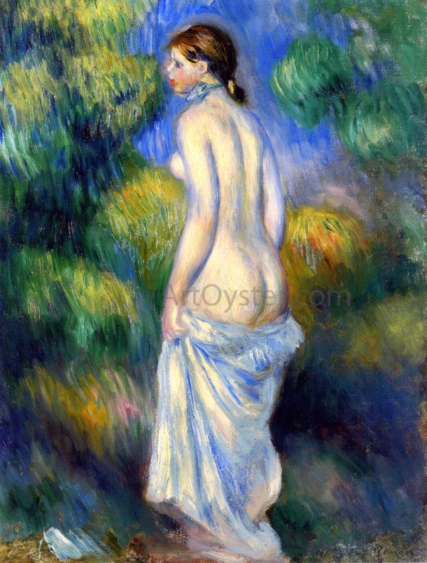 Standing Nude by Pierre Auguste Renoir - Hand-Painted Oil Painting on Canvas Online Hot Sale