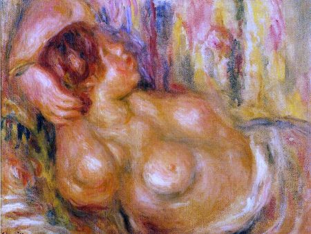 Femme a la Poitrine, Nue Endormie by Pierre Auguste Renoir - Hand-Painted Oil Painting on Canvas Online Hot Sale