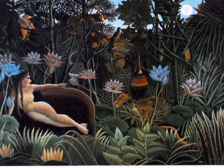 The Dream by Henri Rousseau - Hand-Painted Oil Painting on Canvas Sale