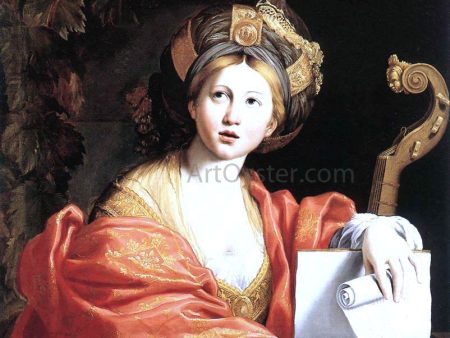 A Sibyl by Domenichino - Hand-Painted Oil Painting on Canvas Supply