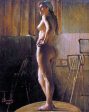 Standing Nude by Joseph Bernard - Hand-Painted Oil Painting on Canvas Online Sale