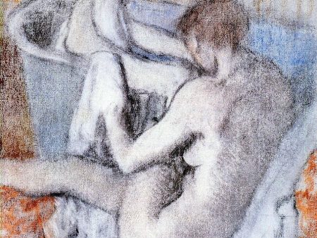 La Toilette apres le Bain by Edgar Degas - Hand-Painted Oil Painting on Canvas For Cheap