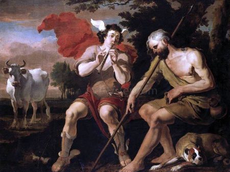 Mercury and Argos by Abraham Danielsz Hondius - Hand-Painted Oil Painting on Canvas Sale