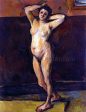 Nude Woman Standing by Paul Cezanne - Hand-Painted Oil Painting on Canvas Online