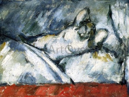 Reclining Nude by Paul Cezanne - Hand-Painted Oil Painting on Canvas Fashion