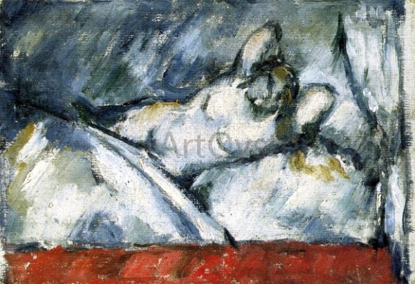 Reclining Nude by Paul Cezanne - Hand-Painted Oil Painting on Canvas Fashion