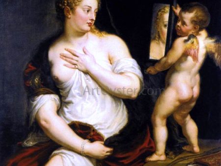 Venus at her Toilet by Peter Paul Rubens - Hand-Painted Oil Painting on Canvas Hot on Sale